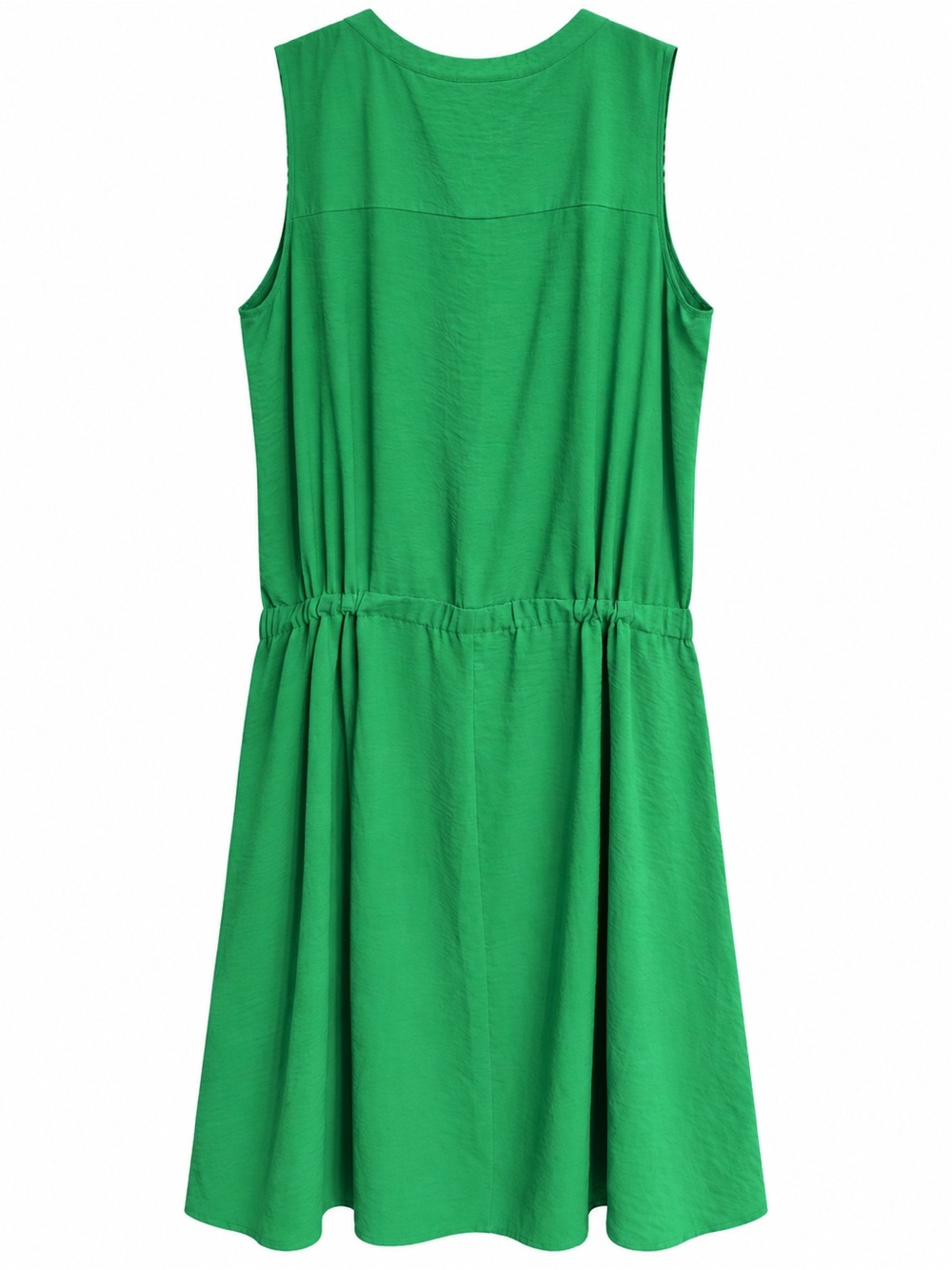 Nina Leonard Emerald Green Drop Waist Midi Dress Plus Size 2X - Picture 3 of 6